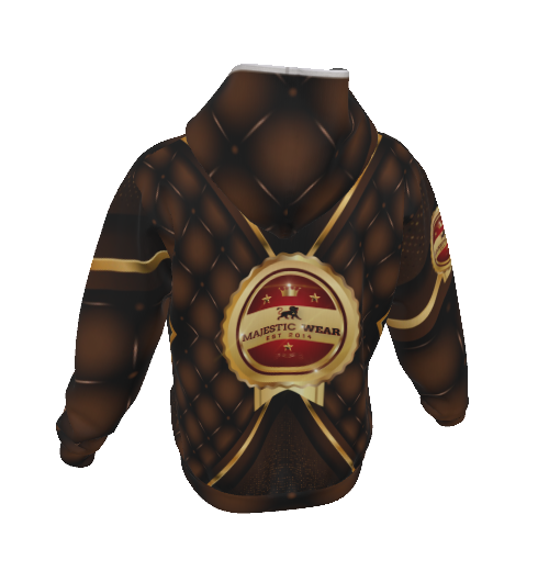 Majestic Brown Heavy Fleece Hoodie
