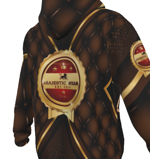 Majestic Brown Heavy Fleece Hoodie