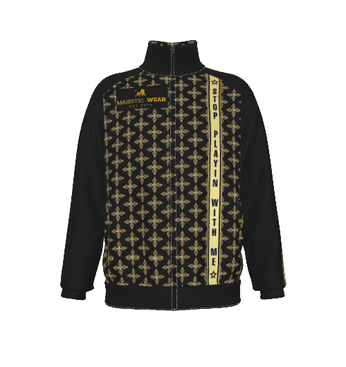 Stop Playin With Me Jacket -Black (Pants Sold Separately)