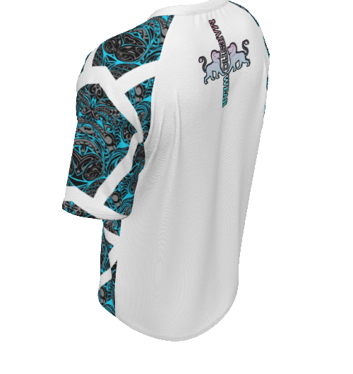 Blue Iceman Majestic Designer Shirt