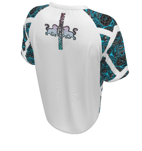 Blue Iceman Majestic Designer Shirt