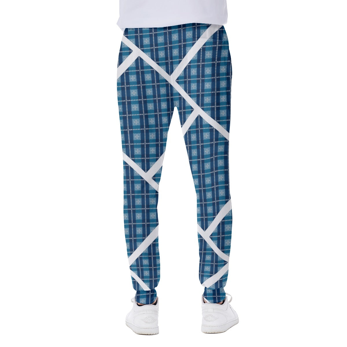 Blue Squares Sweatpants