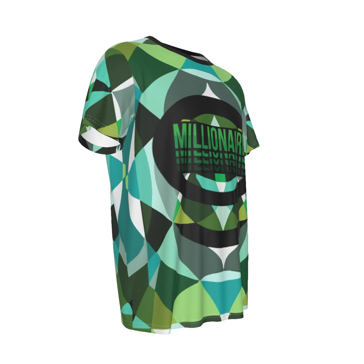 All-Over Print Men's Round Neck Short Sleeve T-Shirt