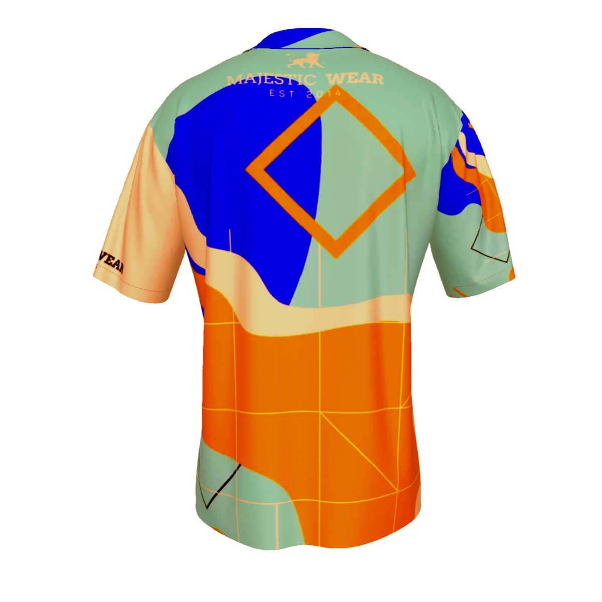 All-Over Print Men's Short Sleeve Shirt
