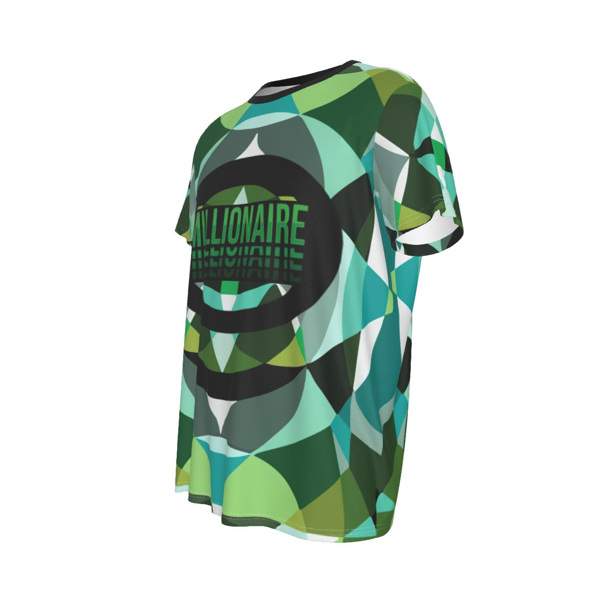 All-Over Print Men's Round Neck Short Sleeve T-Shirt