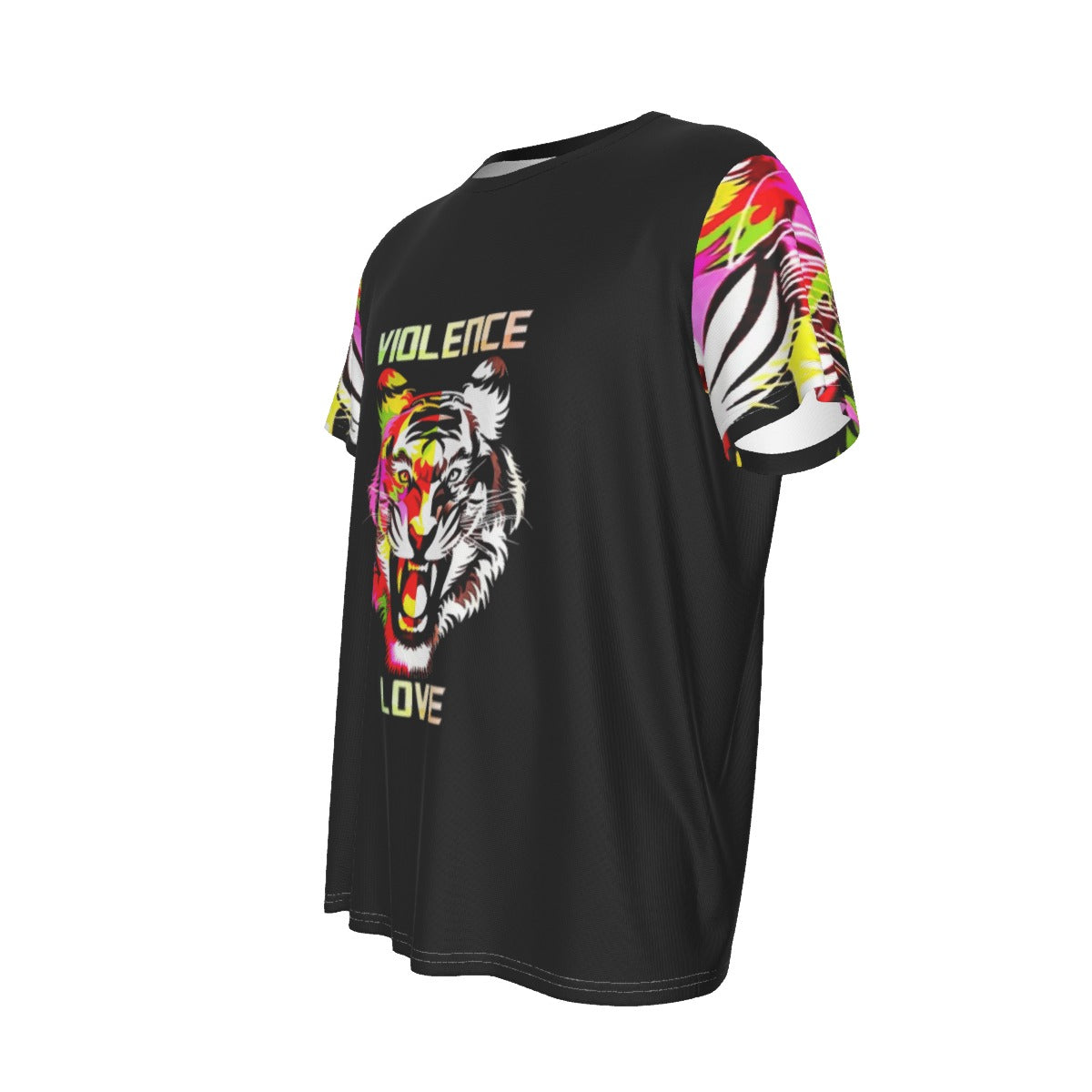 All-Over Print Men's Round Neck Short Sleeve T-Shirt