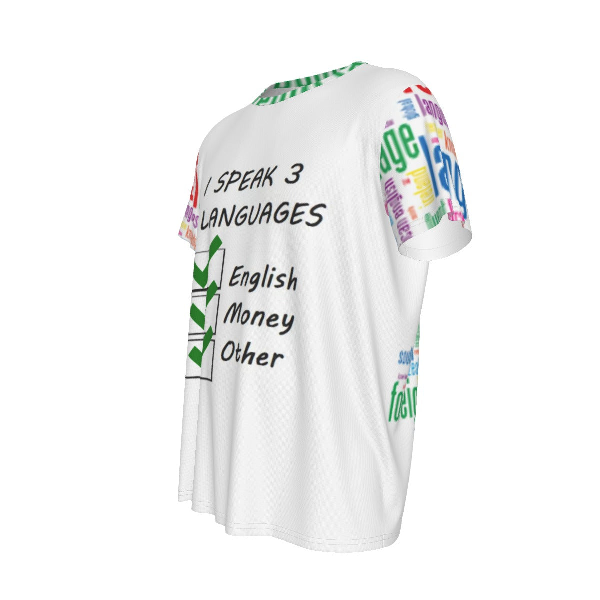 All-Over Print Men's Round Neck Short Sleeve T-Shirt