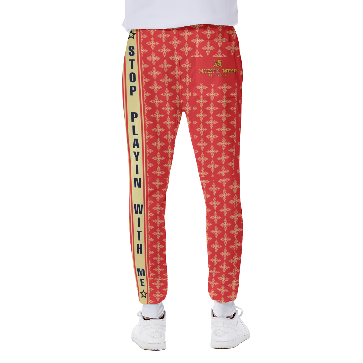 Stop Playin With Me Jacket Tesla Red (Pants Sold Separately)