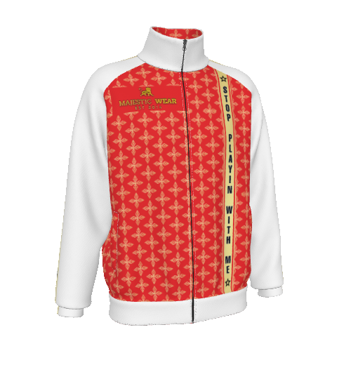 Stop Playin With Me Jacket Tesla Red (Pants Sold Separately)
