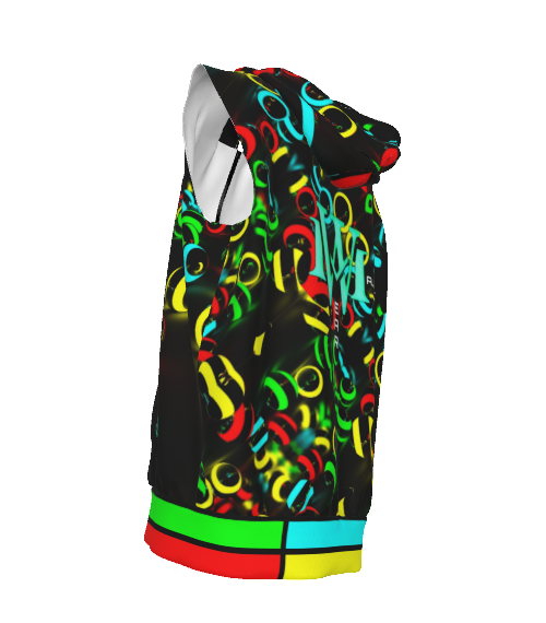 Balls Out Of Control Designer Sleeveless Hoodie (Pants Sold Separately)
