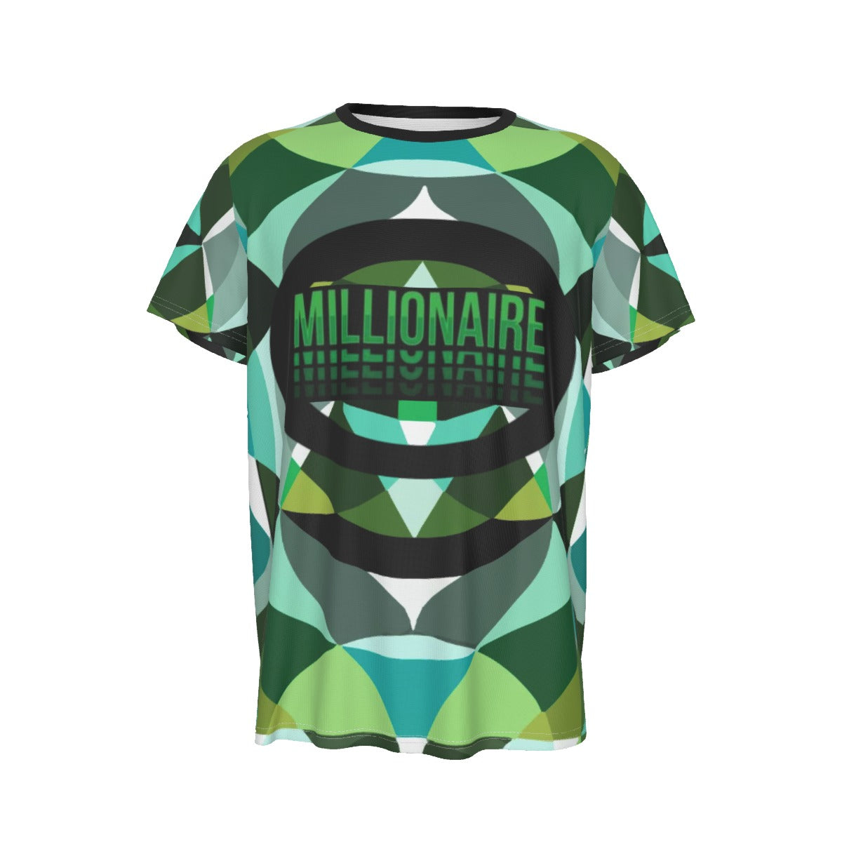 All-Over Print Men's Round Neck Short Sleeve T-Shirt