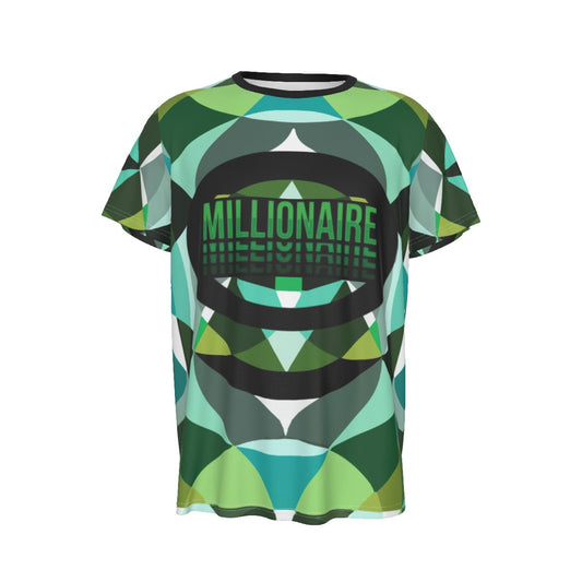 All-Over Print Men's Round Neck Short Sleeve T-Shirt