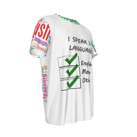 All-Over Print Men's Round Neck Short Sleeve T-Shirt