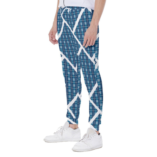 Blue Squares Sweatpants