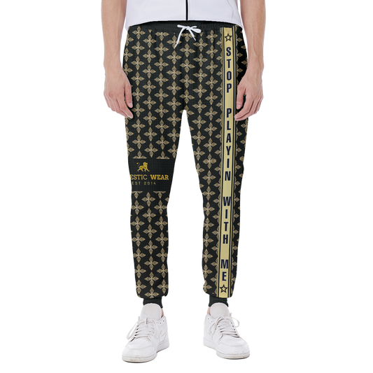 Stop Playin With Me Sweatpants -Black (Jacket Sold Separately)